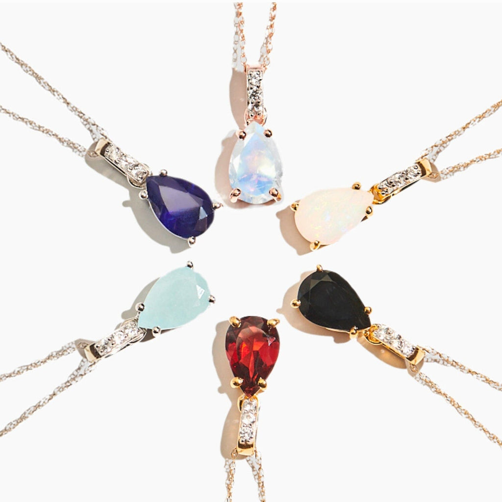 Amethyst Necklace Sway - February Birthstone