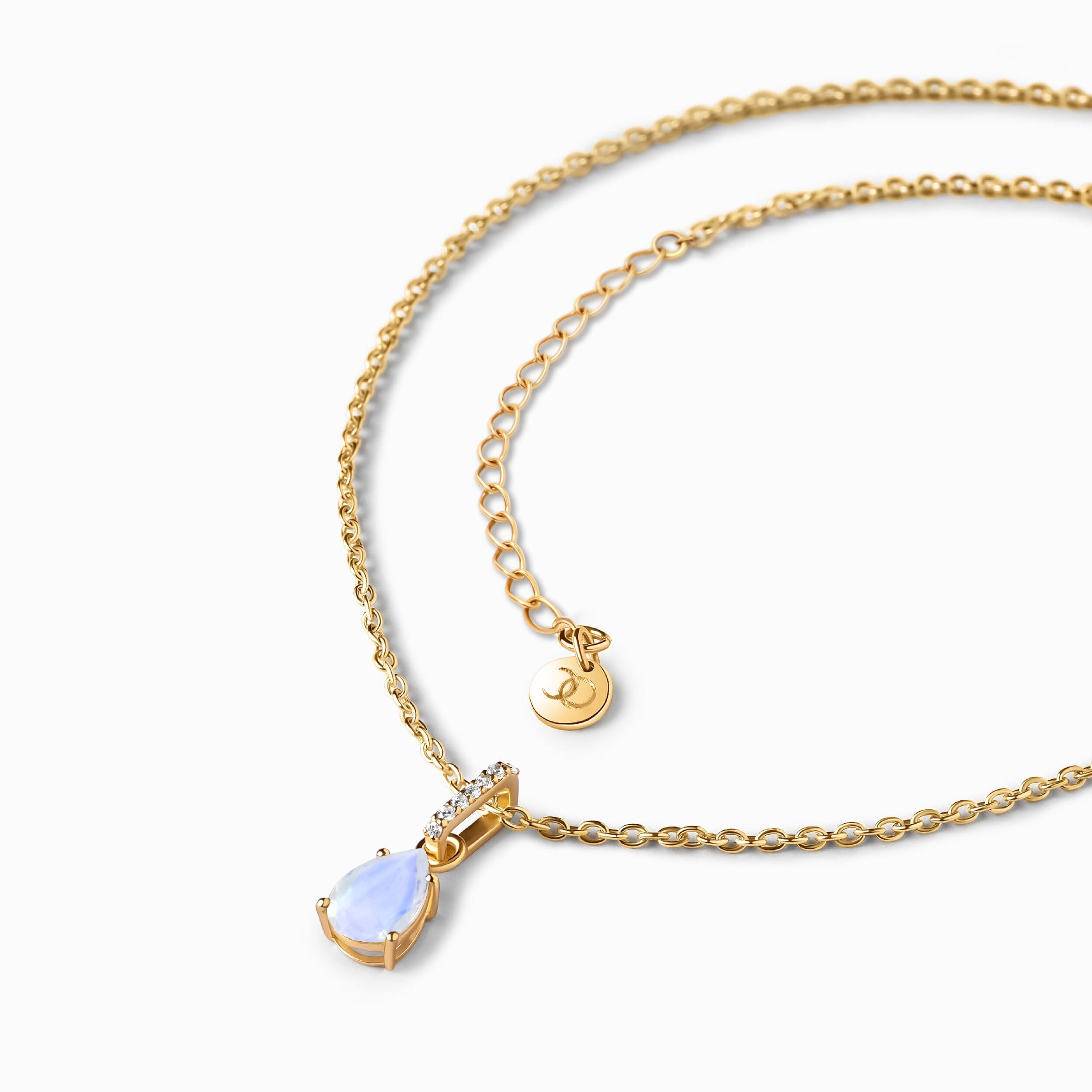 Moonstone Necklace Sway - June Birthstone
