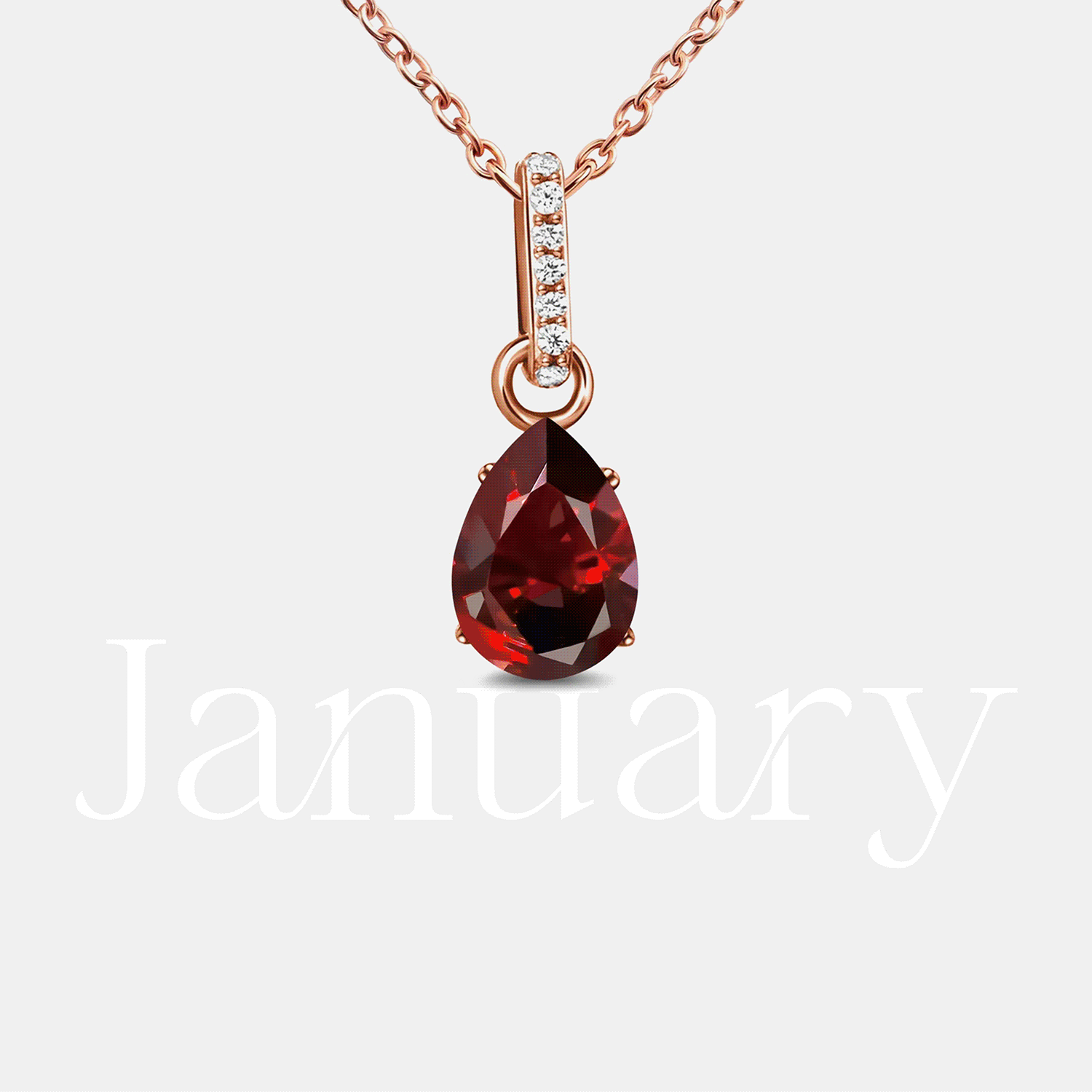 Moonstone Necklace Sway - June Birthstone