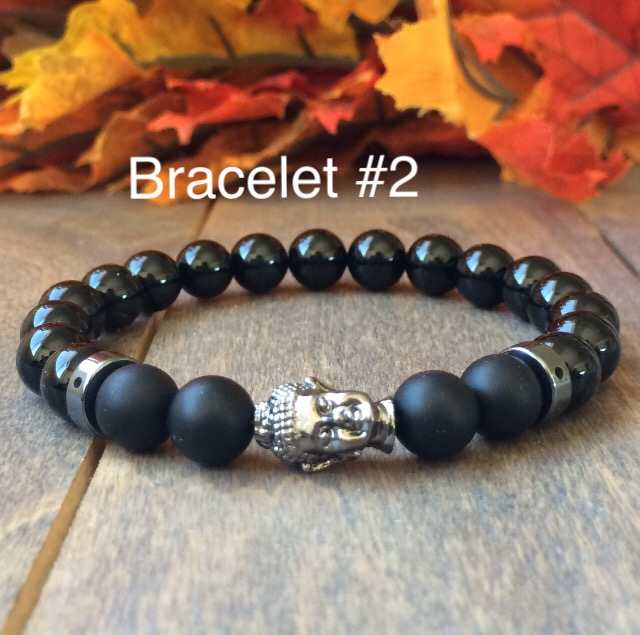 Couple Bracelet | Black Onyx