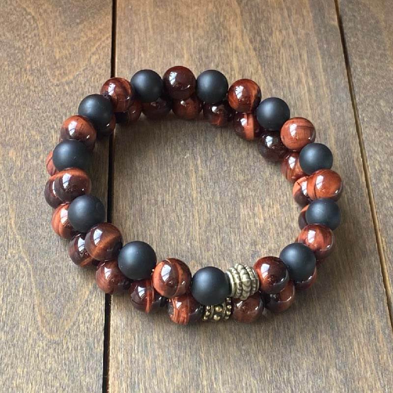 Couple Bracelet | Red Tigers Eye