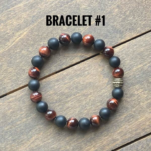 Couple Bracelet | Red Tigers Eye