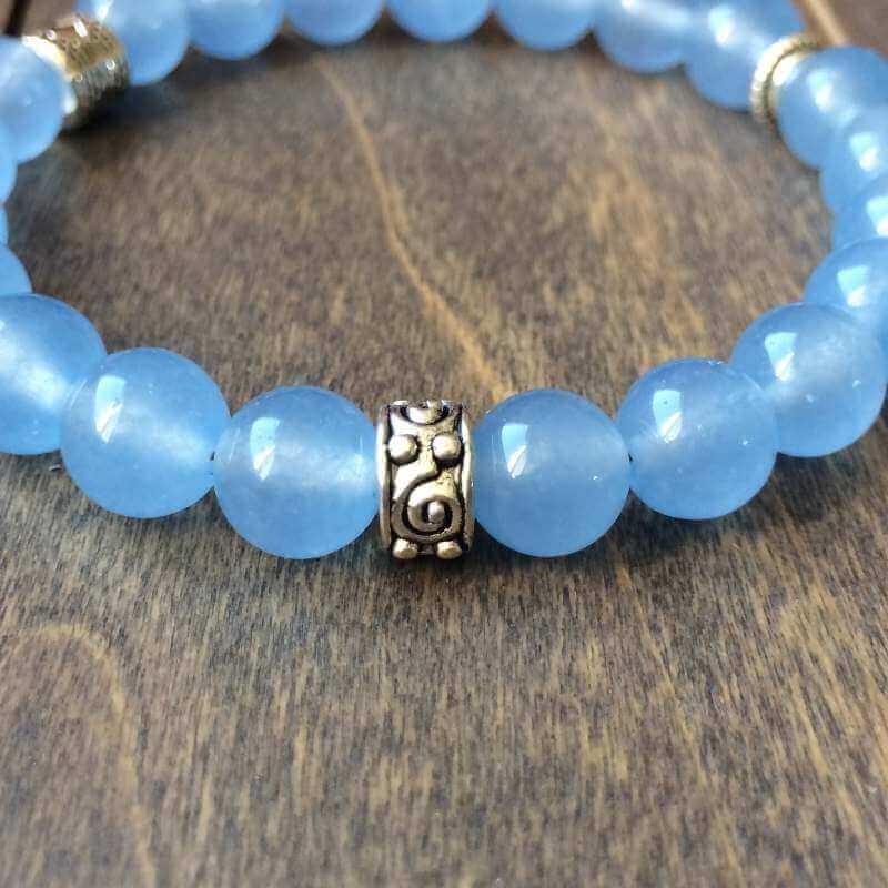 Healing Crystal Bracelets | Blue Agate