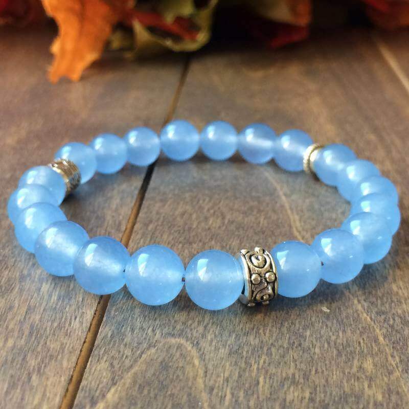 Healing Crystal Bracelets | Blue Agate
